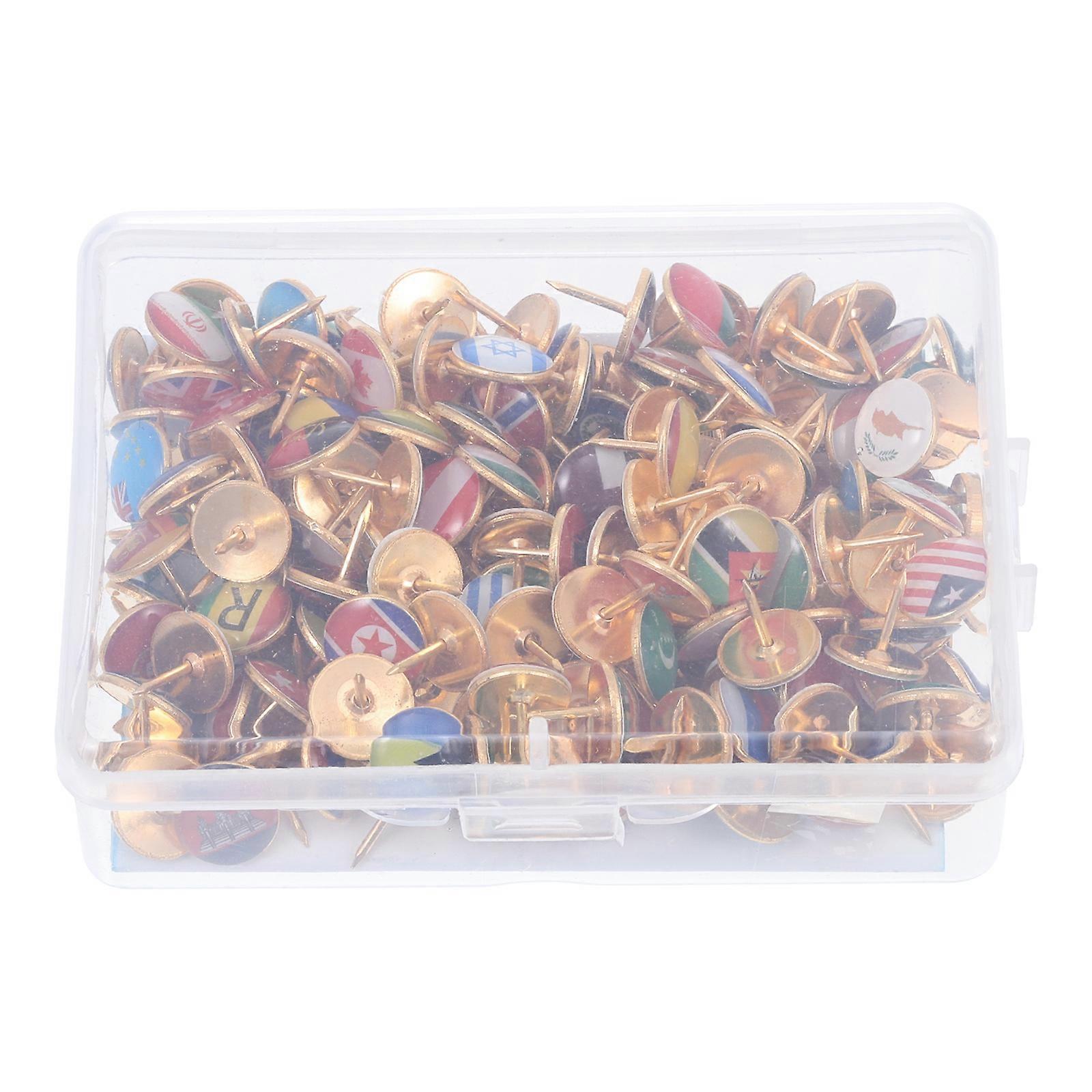 Map Thumbtack Decorative Push Pin for DIY Use 970Pcs