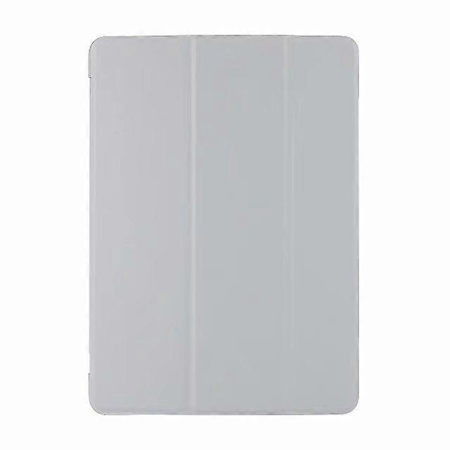 Capa elegante para iPad de 10,2 polegadas (2021/2020/2019) em silicone cinza prateado.