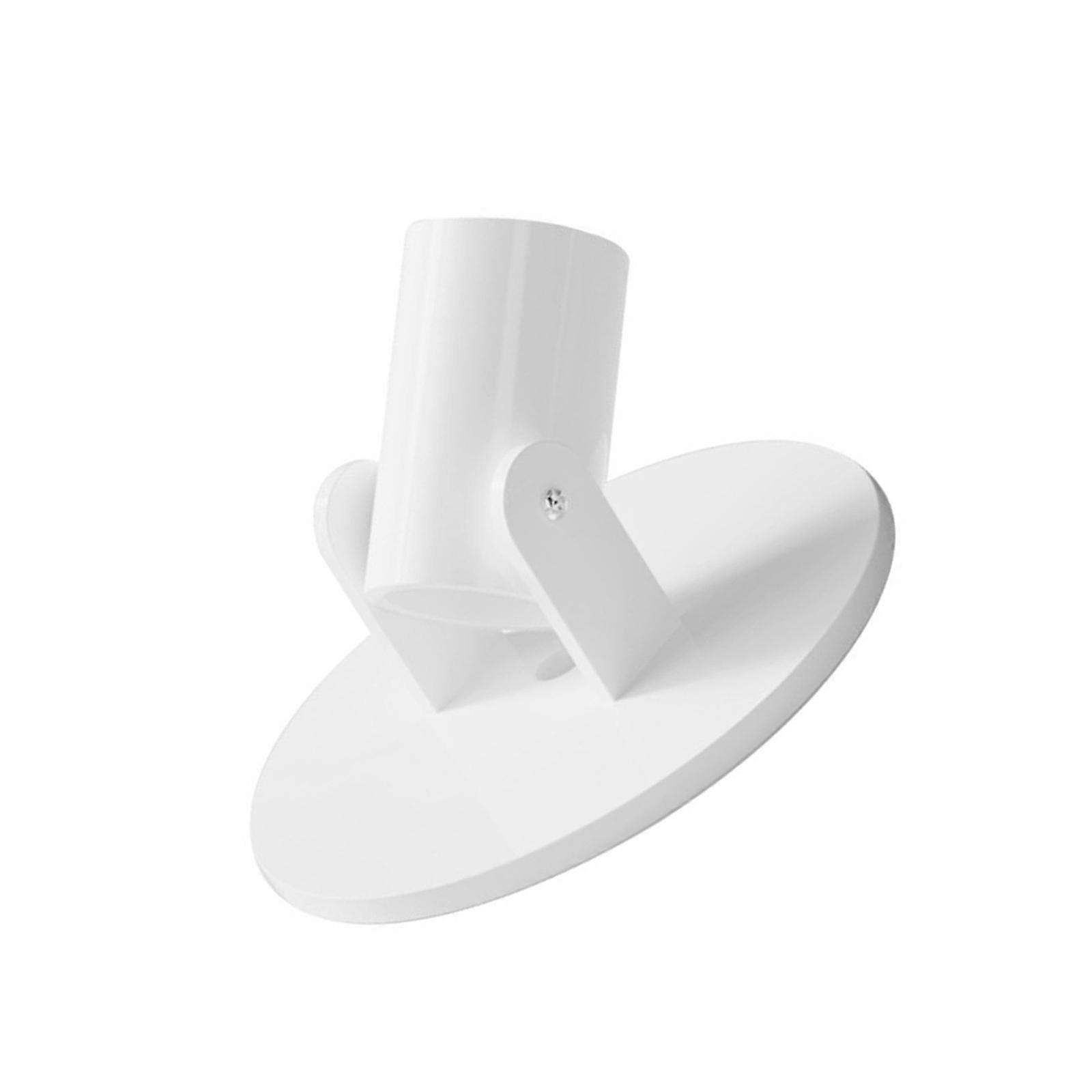 Pack of 1 Set Flexible Rustless Modifiable Bracket for Multiple Home Deck Utilizes Including Extremely thin Closet  White