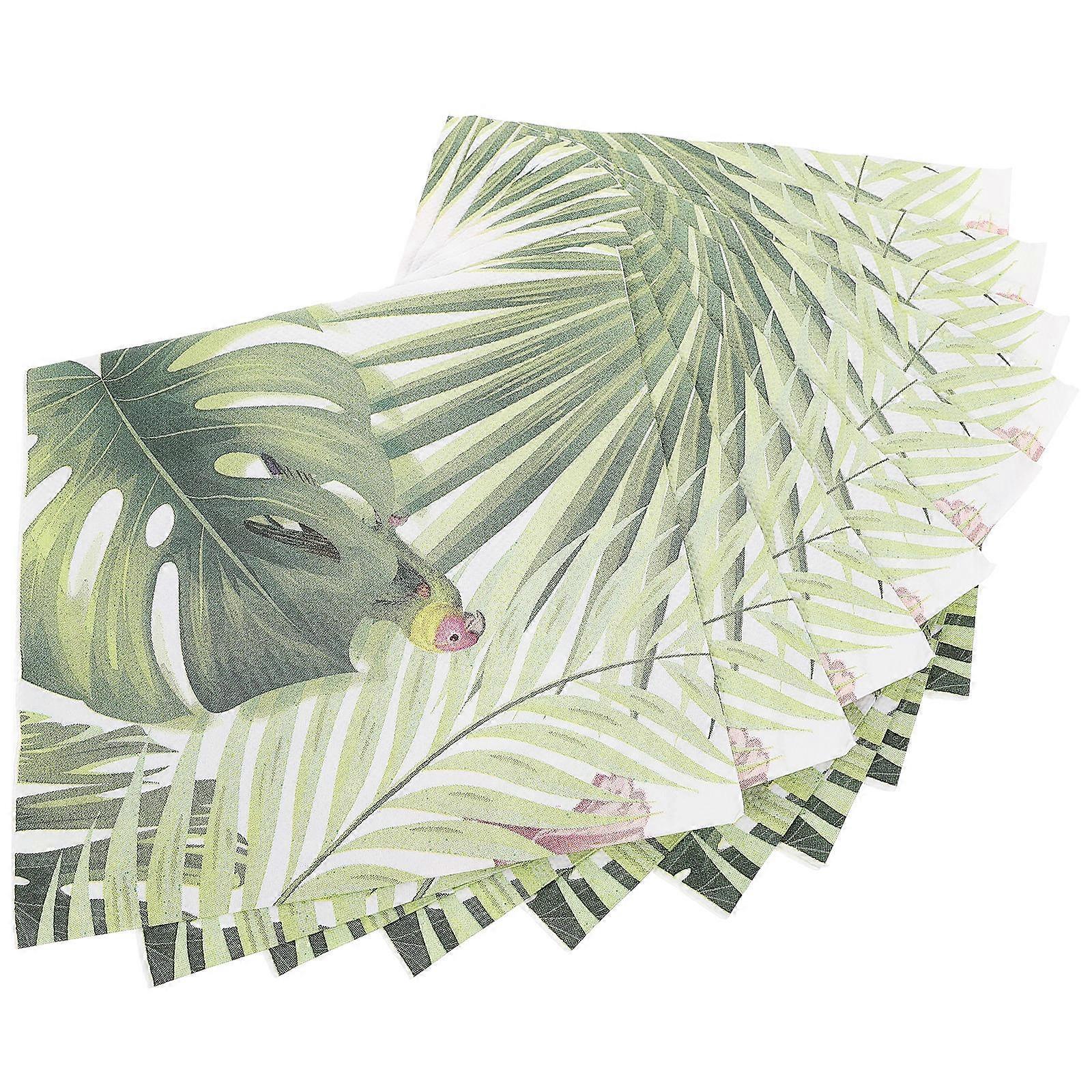 Party Use Colored Decorative Tissue Paper 40Pcs Printing Napkins