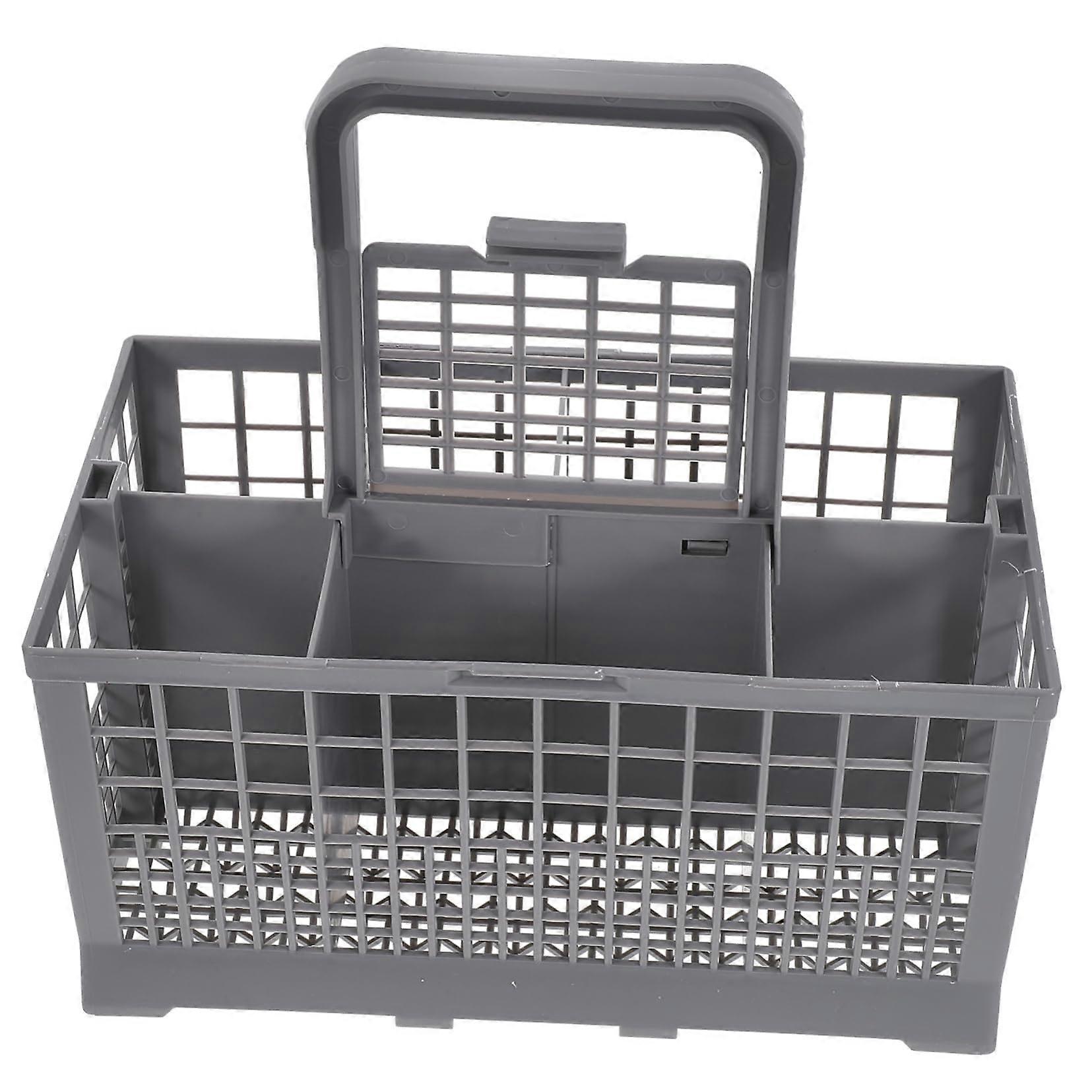 Universal Dishwasher Silverware Basket, Durable Mesh Cutlery Holder Replacement, Compact Design