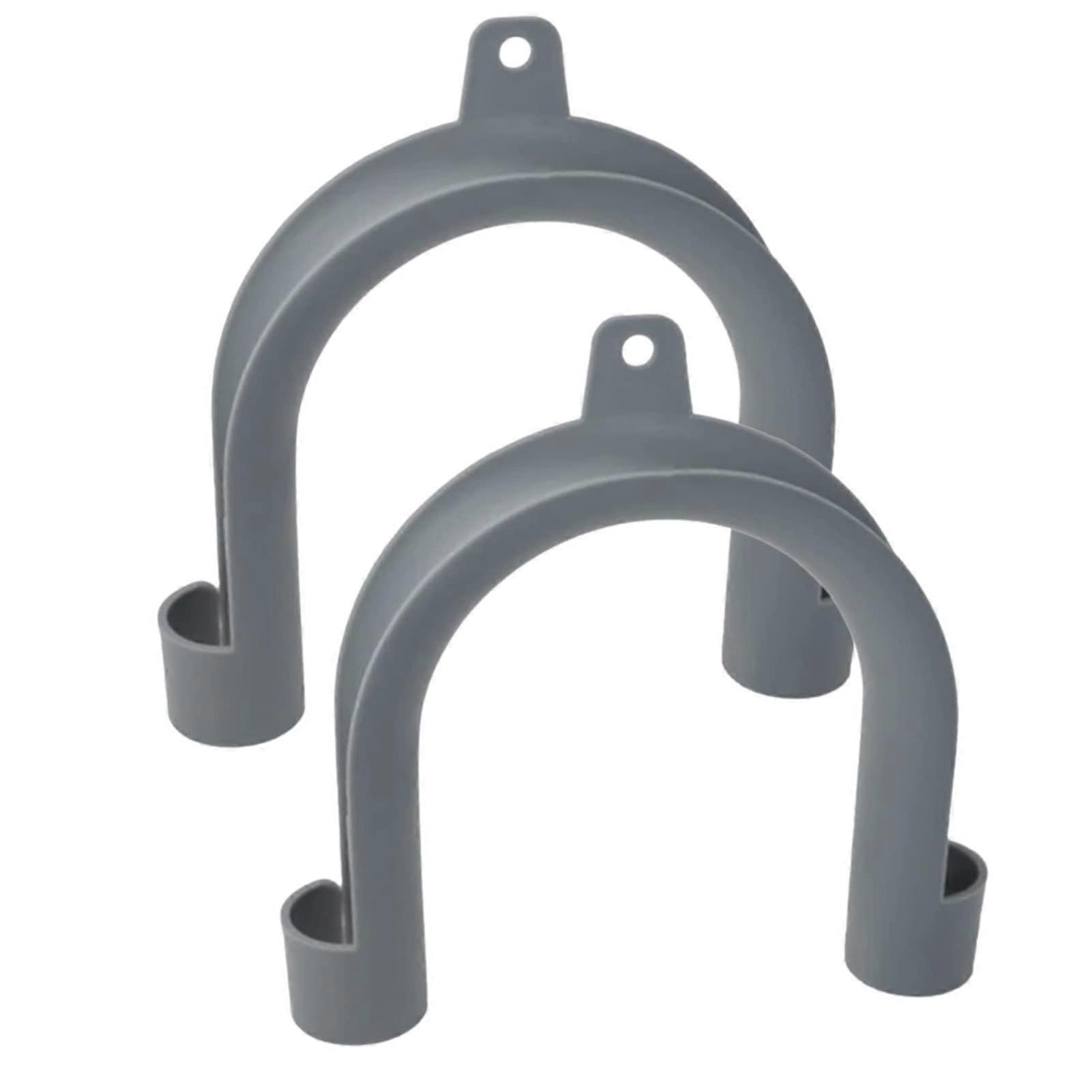 Washing Machine Drain Hose Hook Clamp UShape Holder for Dishwasher Support, 4 Pack ABS Bracket