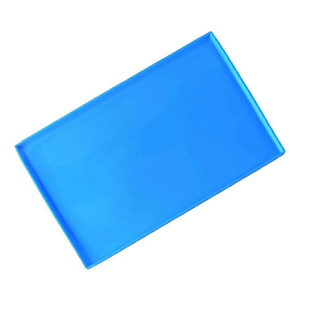 Swiss Roll Shaping Mold Silicone Rolling Pads Professional Use Rectangular Easy to Clean 2Pcs