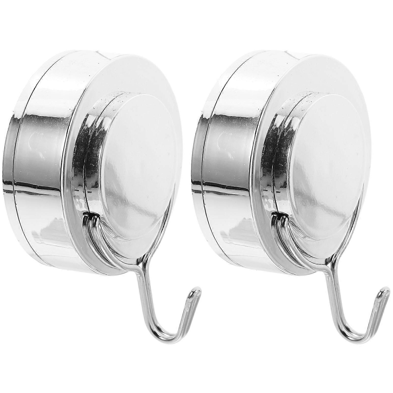 Suction Cup Hook Metal Hooks for Kitchen 4Pcs Wall Hanging Hooks