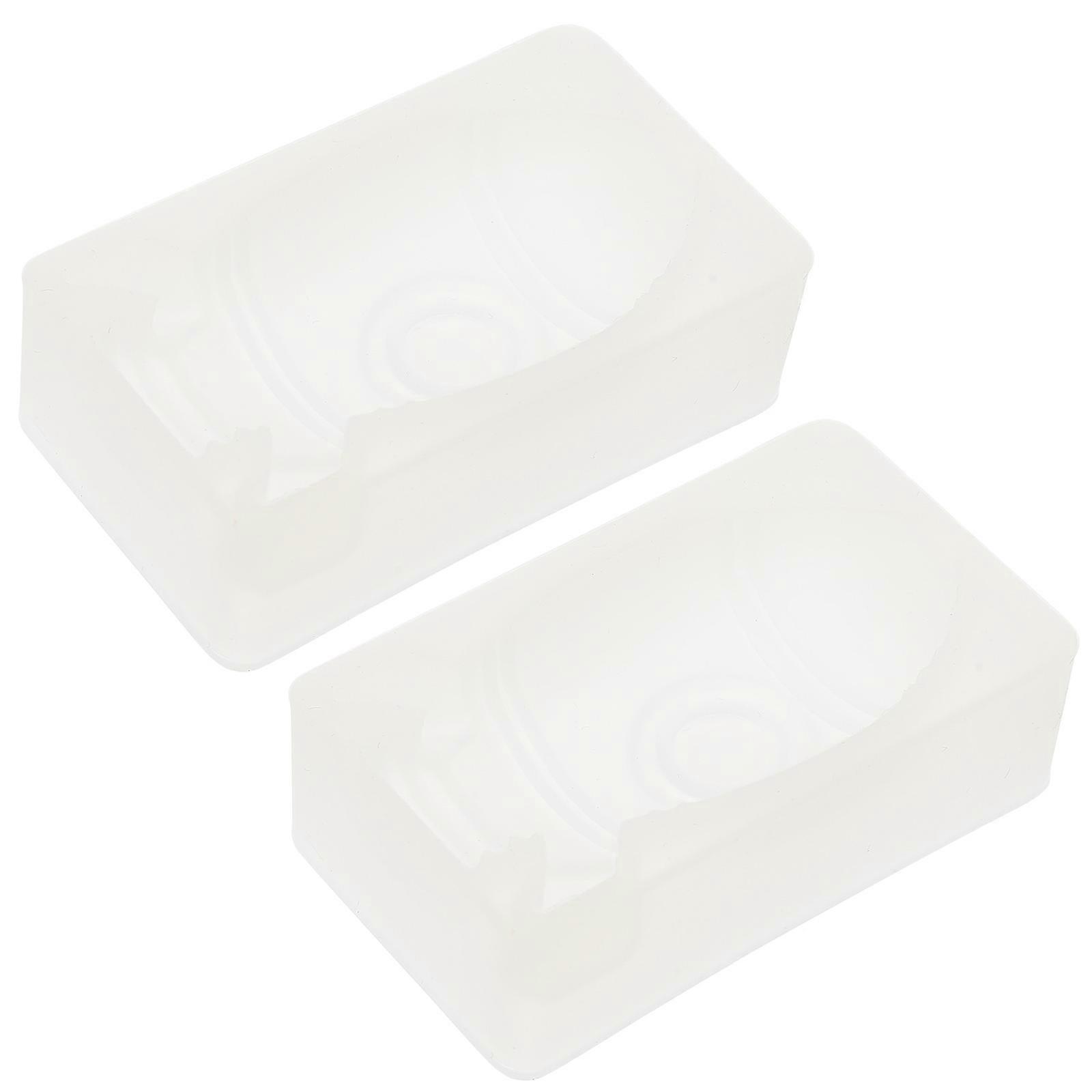 Household Silicone Cookie Molds for Baking 2Pcs Rocket-Shape DIY Cake Molds