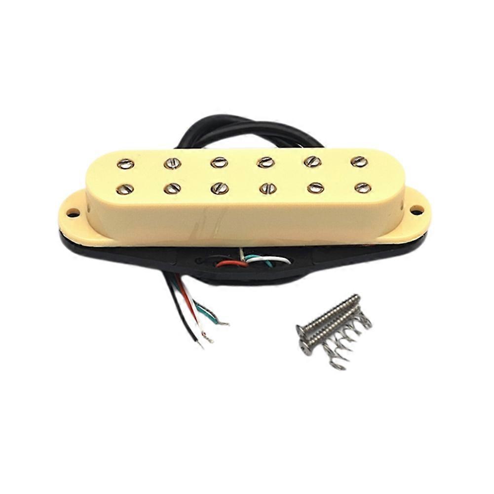 Single Pickup Mini 12 Point Pickup Small Double Track Pickup Four-Core Wire Pickup Yellow