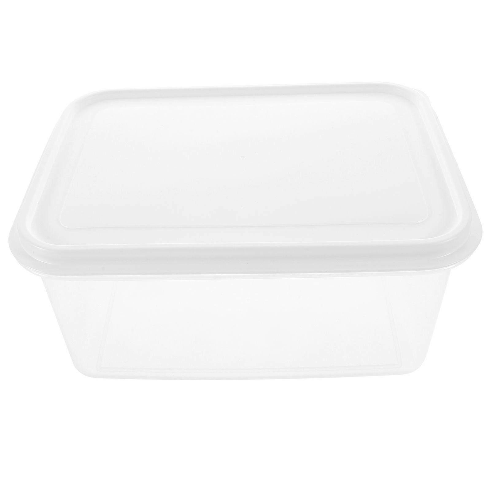 Pizza Dough Proofing Box Sealing Lid Empty Plastic Dough Vegetable Container