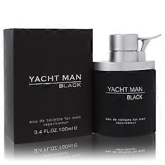  Yacht Man Black by Myrurgia - Eau De Toilette Spray 3.4 oz - Men 