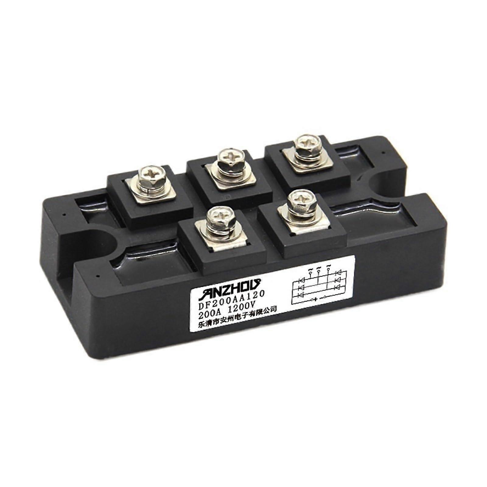 200A Diode Rectifier Bridge Module DF200AA120  Current Durable Industrial Power Conversion