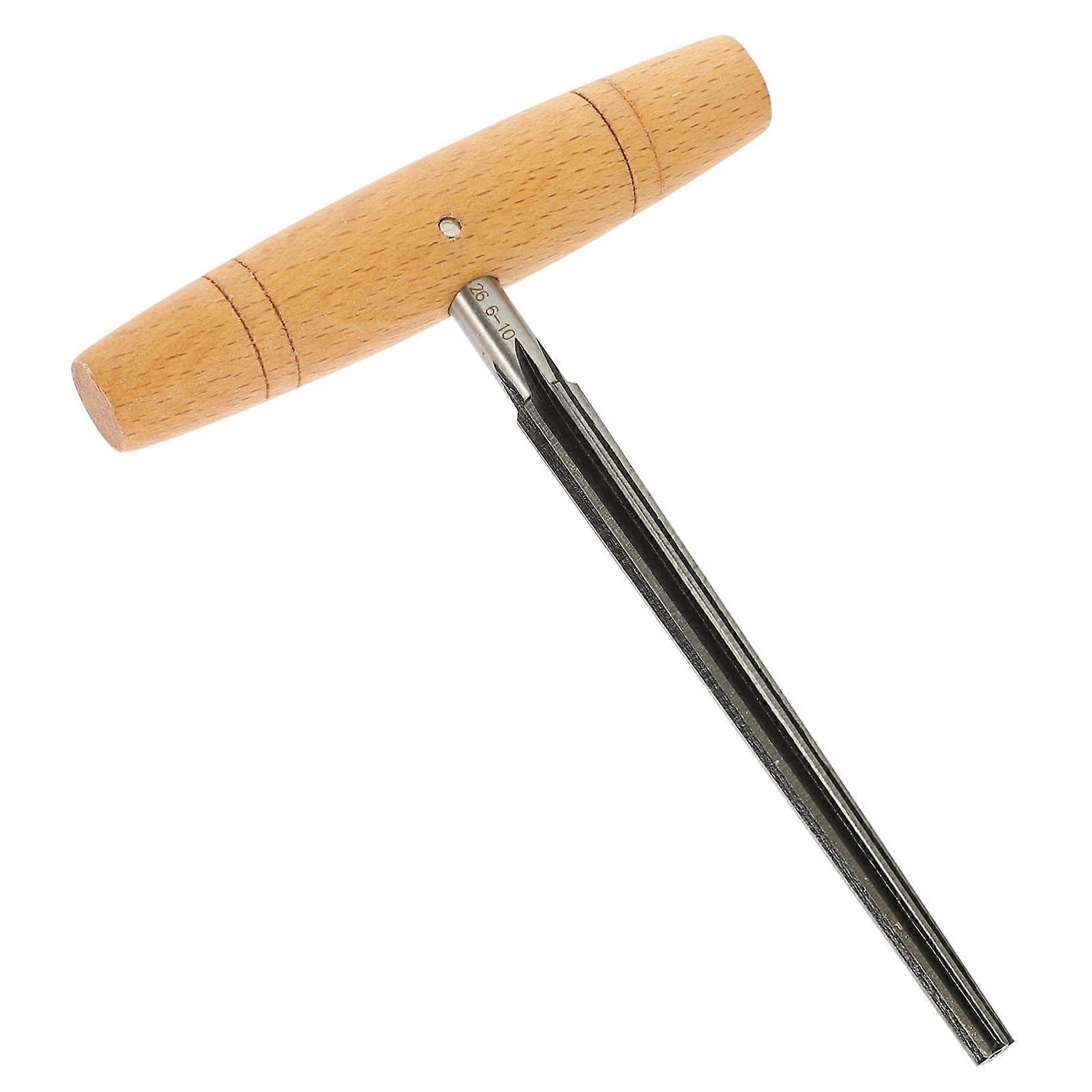 Violin Peg Hole Reamer for Luthiers with Wood Handle, Precise Peg Shaping, Easy Violin