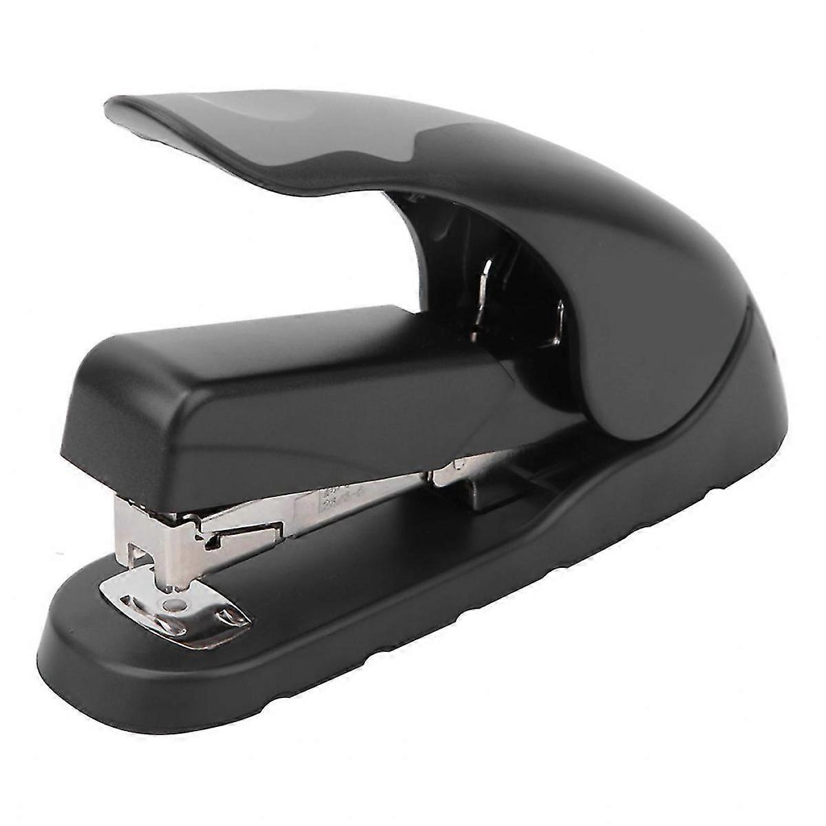 Black Stapler: 20/40 Sheets Capacity for 24/6, 24/8, 26/6, 26/8 Staples, Durable Stapling Machine