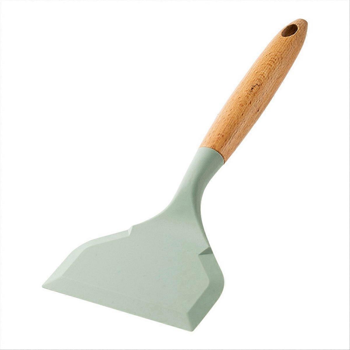 Non-stick Kitchen Wide Scraper Pizza Cooking Tools Silicone Spatula E