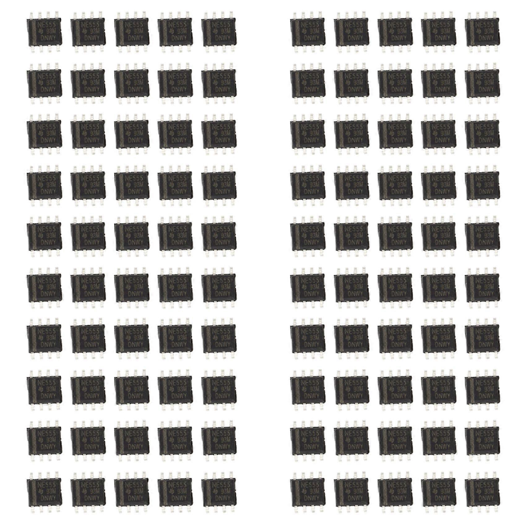 100pcs 8-Pin IC SMD Timer NE555