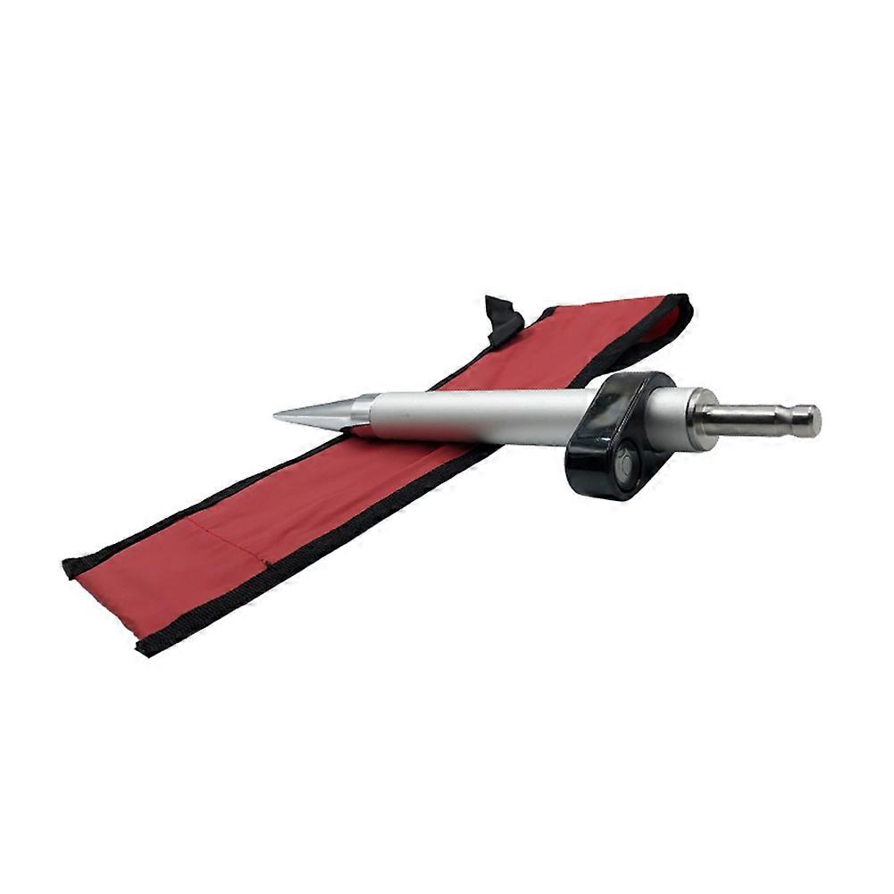 30CM Mini Prism Pole Extendable Centering Rod with Leveling Bubble for Leica Total Station