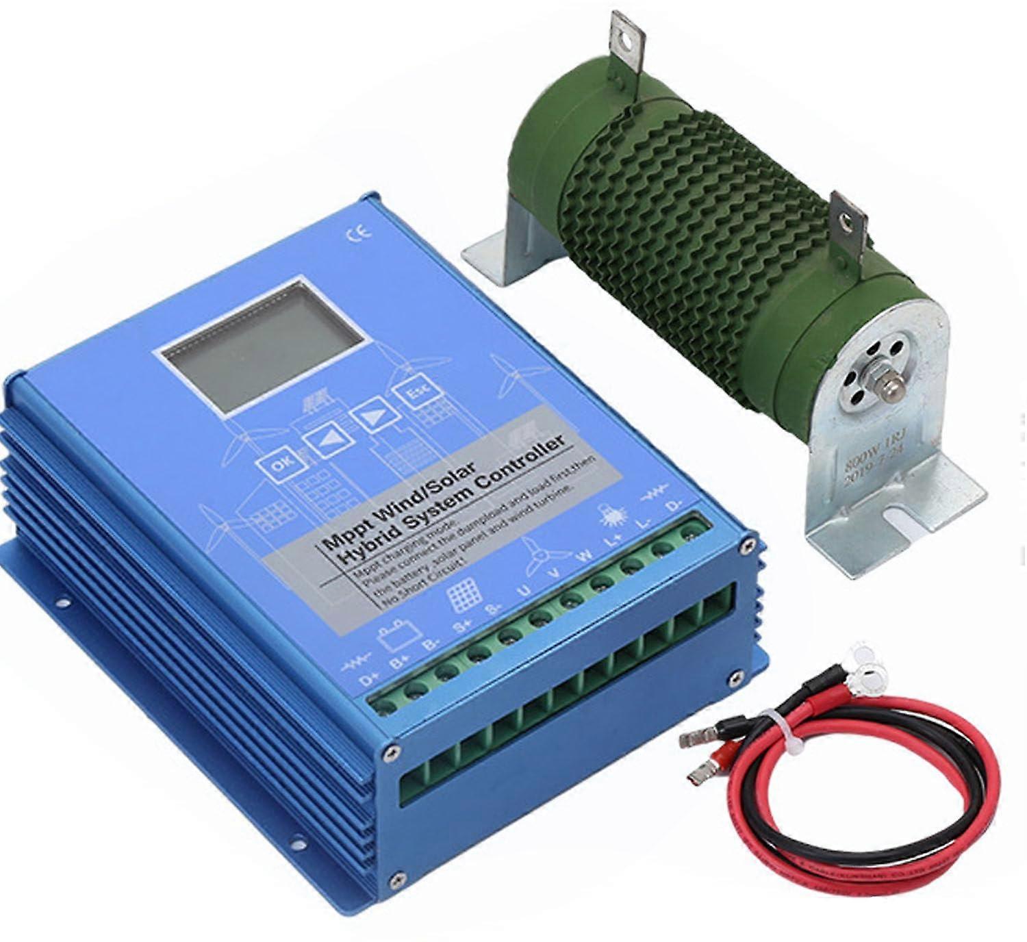 3000W 48V MPPT Wind Solar Hybrid Charge Controller with Boost Technology and LCD Display