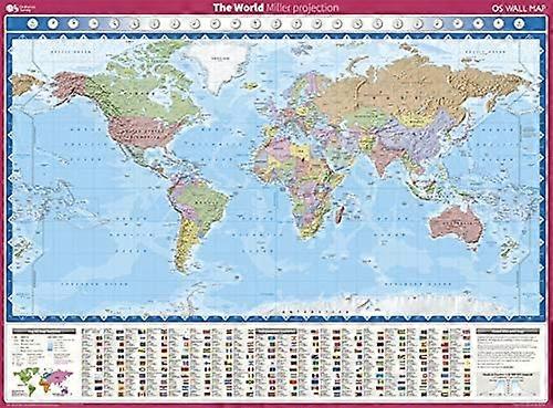 Wall  Miller World (OS Wall Map)