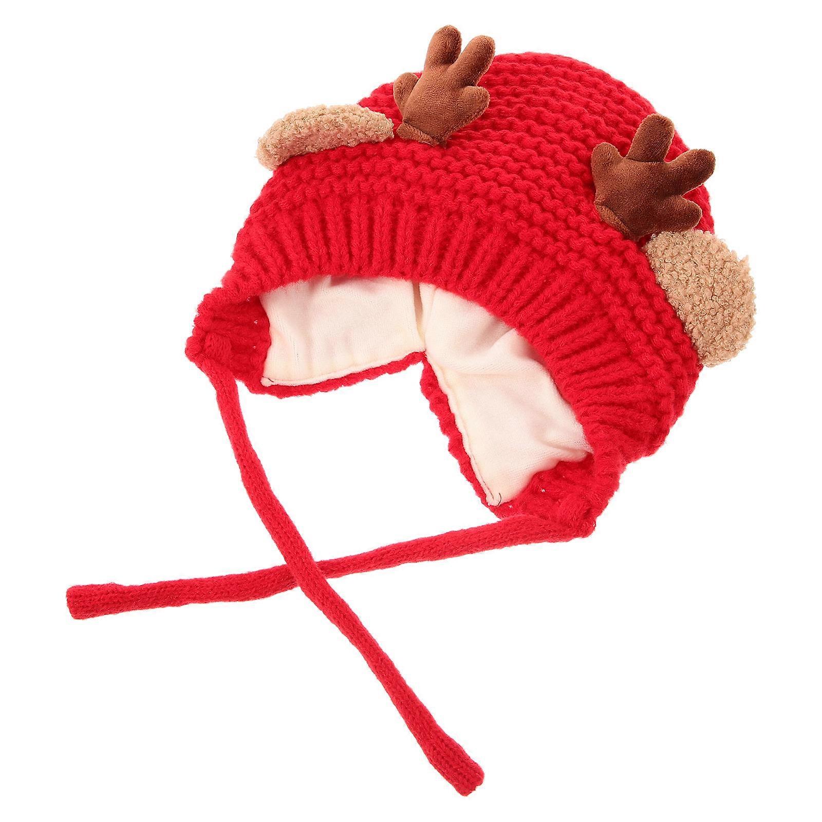 Winter Knitted Hat Children Woolen Cap for Kids