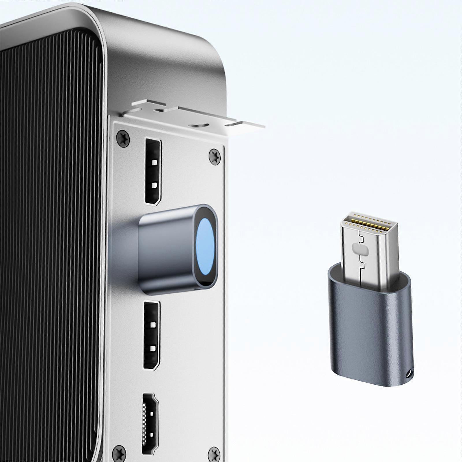 Convenient DP/Mini DP Connection Virtual Screen Emulator Enables High Resolution For Computer System Operate Multicolor