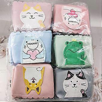 Women's PU Coin Wallet, Creative Transparent, Cartoon Fruit Student Wallet