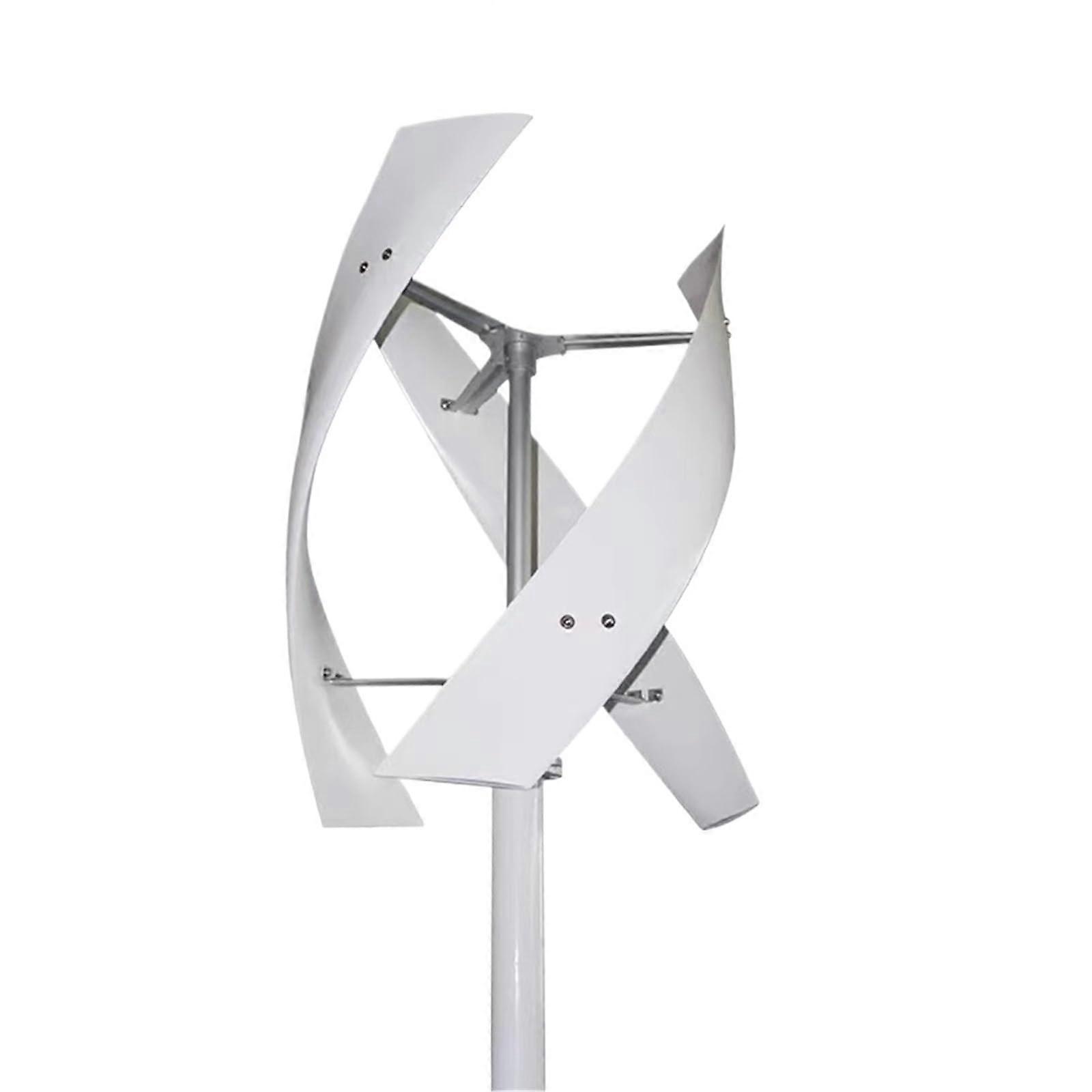 100W Vertical Axis Wind Turbine Generator with Controller for Low Wind Speed Outdoor Use