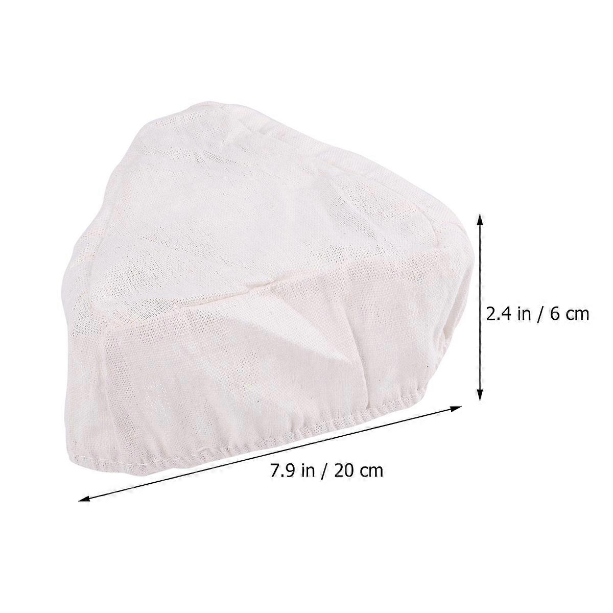 Fermentation Basket Bread Basket Cloth Cover for Baking Use 2Pcs Triangle