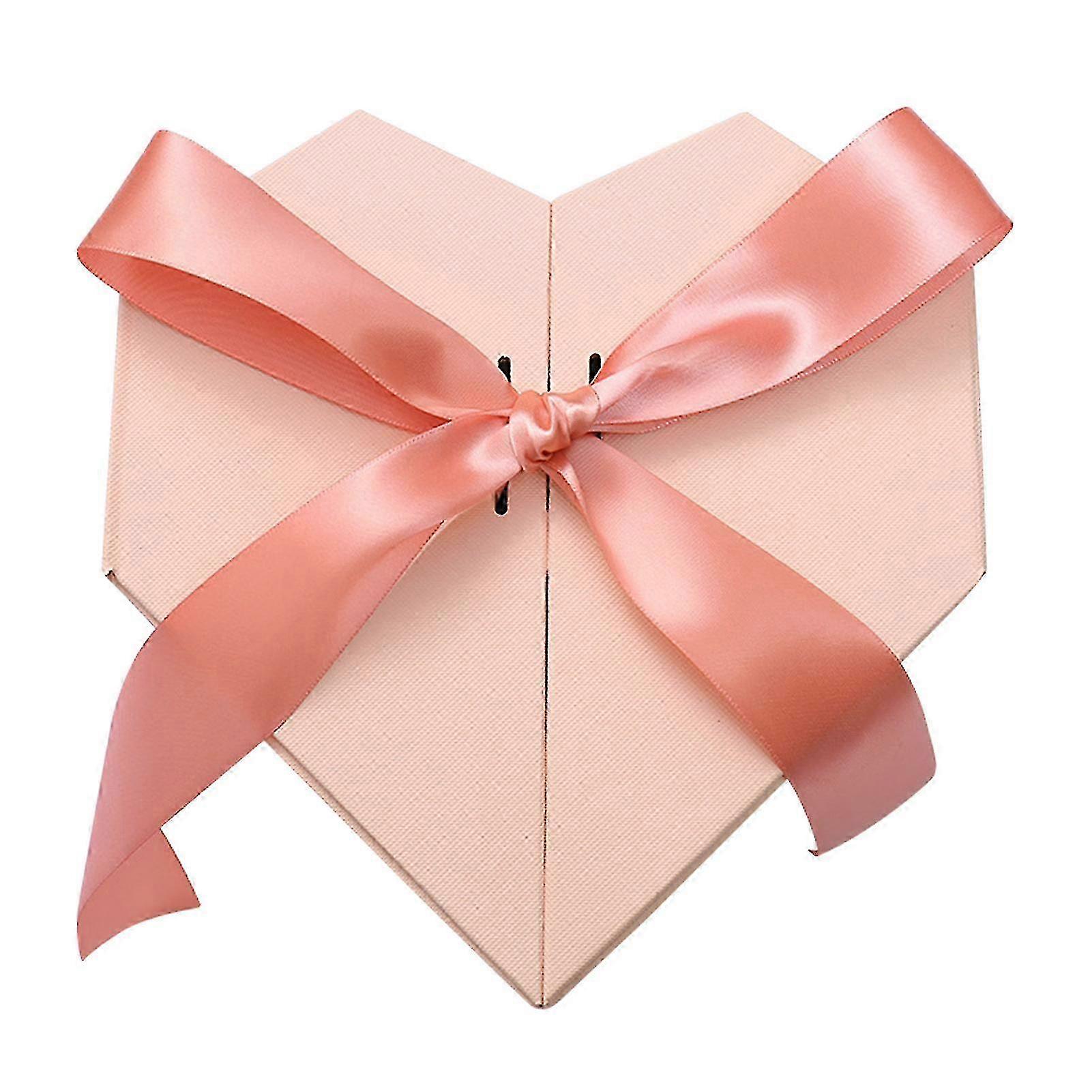 Explosion Box Creative DIY Heart-Shape Gift Surprising Scrapbook Box for Present