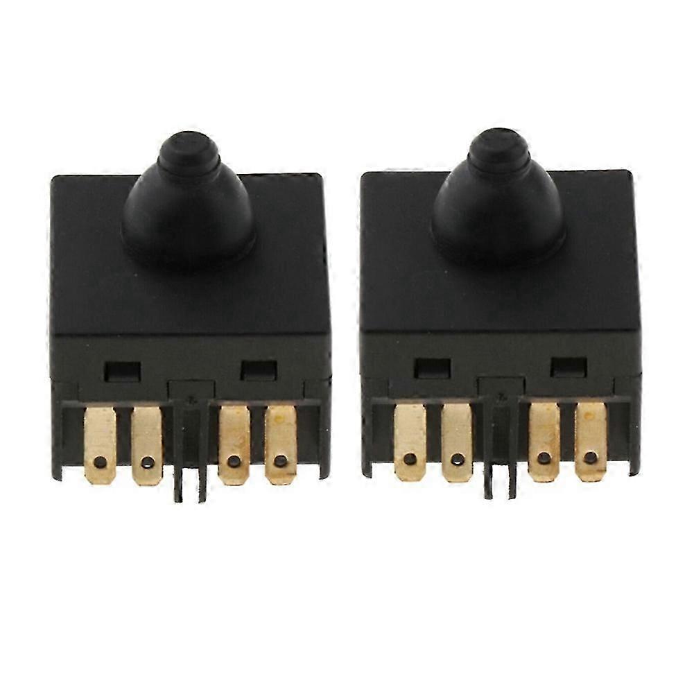 2Pcs Angle Grinder Switch Push Button Switch for 100Mm 4In Angle Grinder 100 Polisher Accessory Push