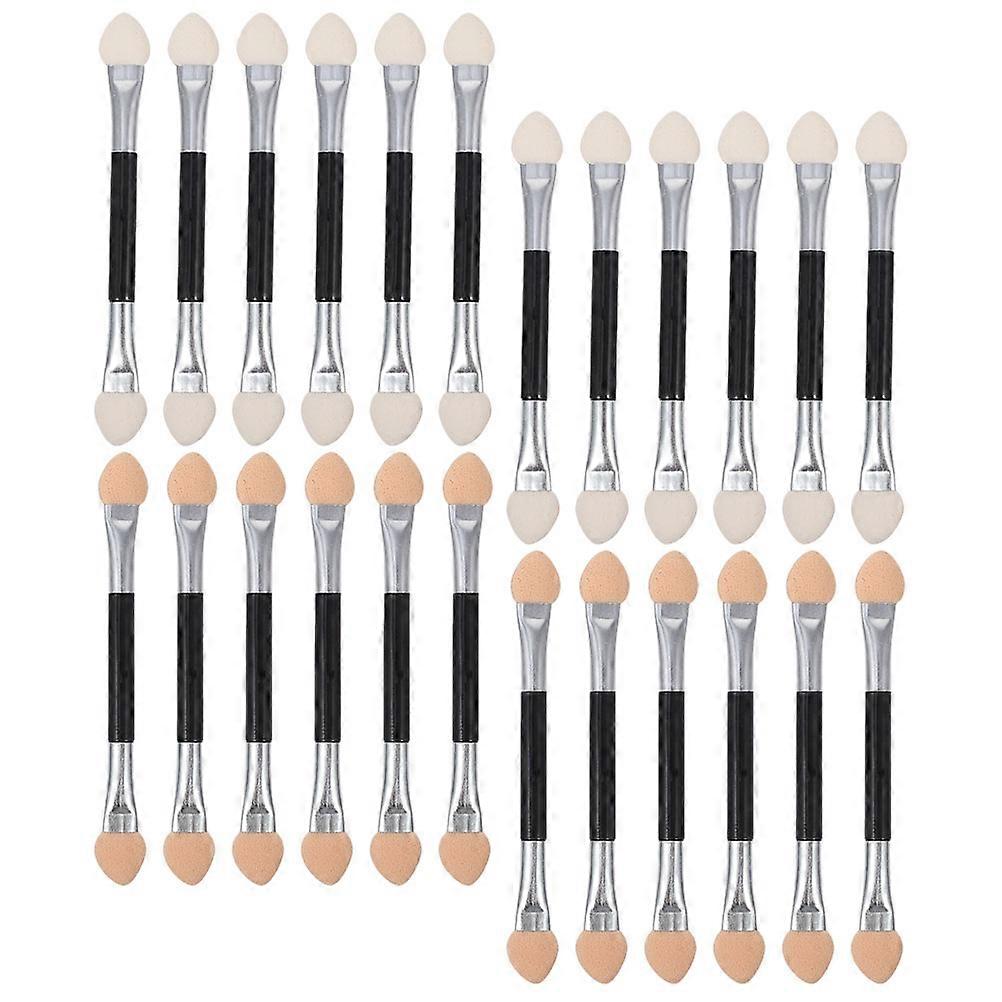 Eye Shadow Applicators for Makeup Use 24Pcs Eye Shadow Brush Set
