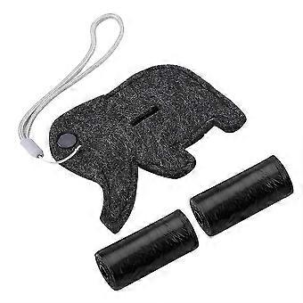 Portable Dog Poop Bag Holder Poop Bag Dispenser Cartoon Shape Pet Waste Bag Dispenser Elephant