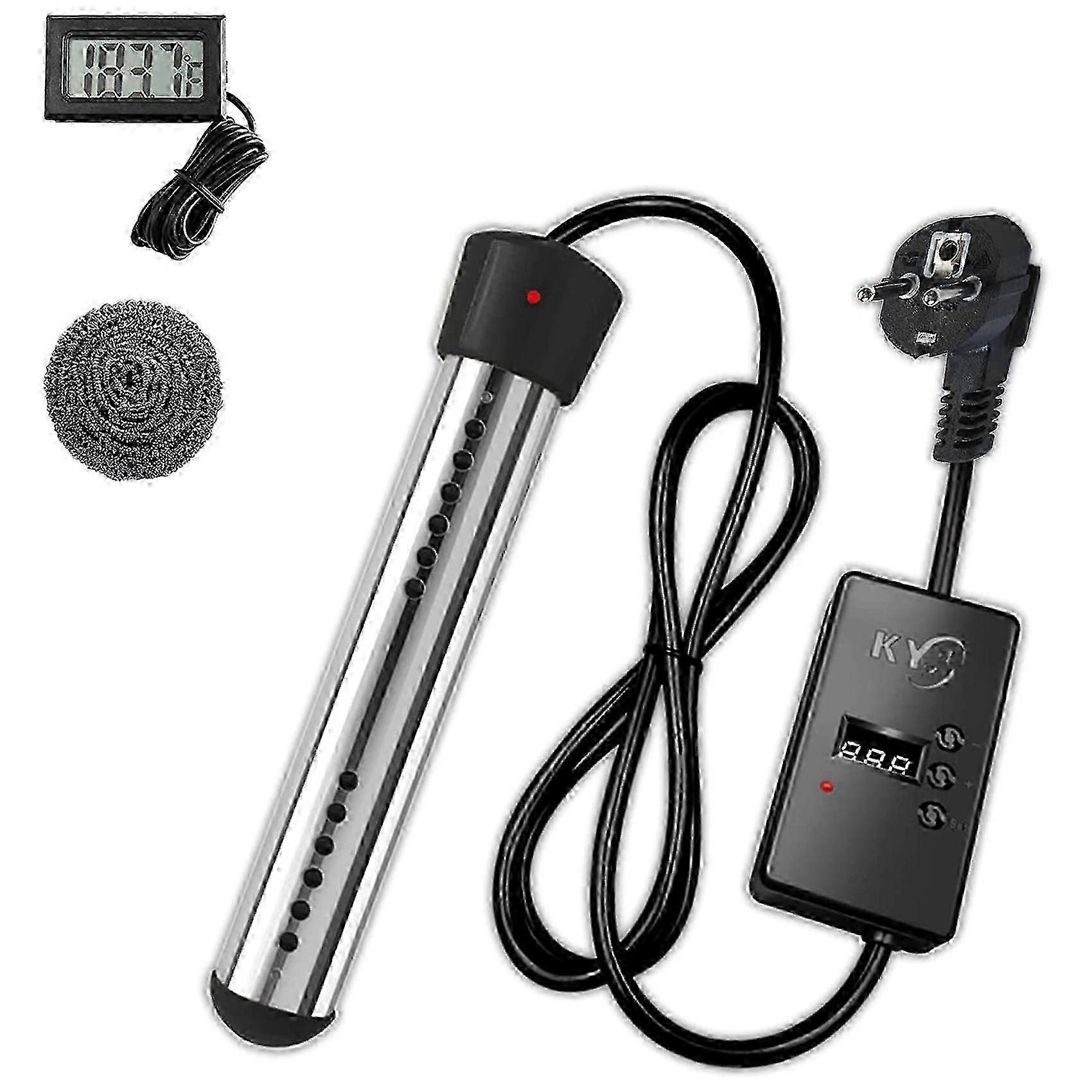 Automatic Timer Controlled 2500W Immersion Pool Heater Ensures Safe and Efficient Pool Heating