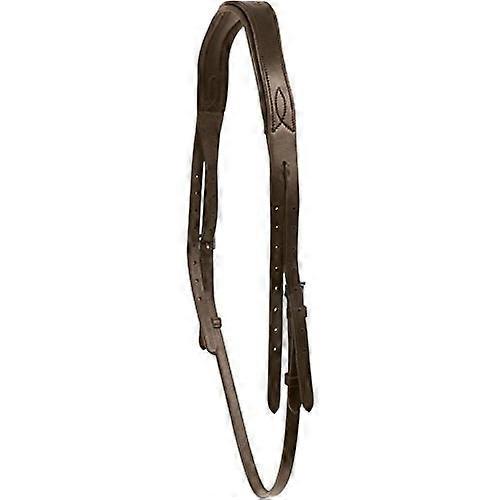 Collegiate läder Mono Crown Headpiece