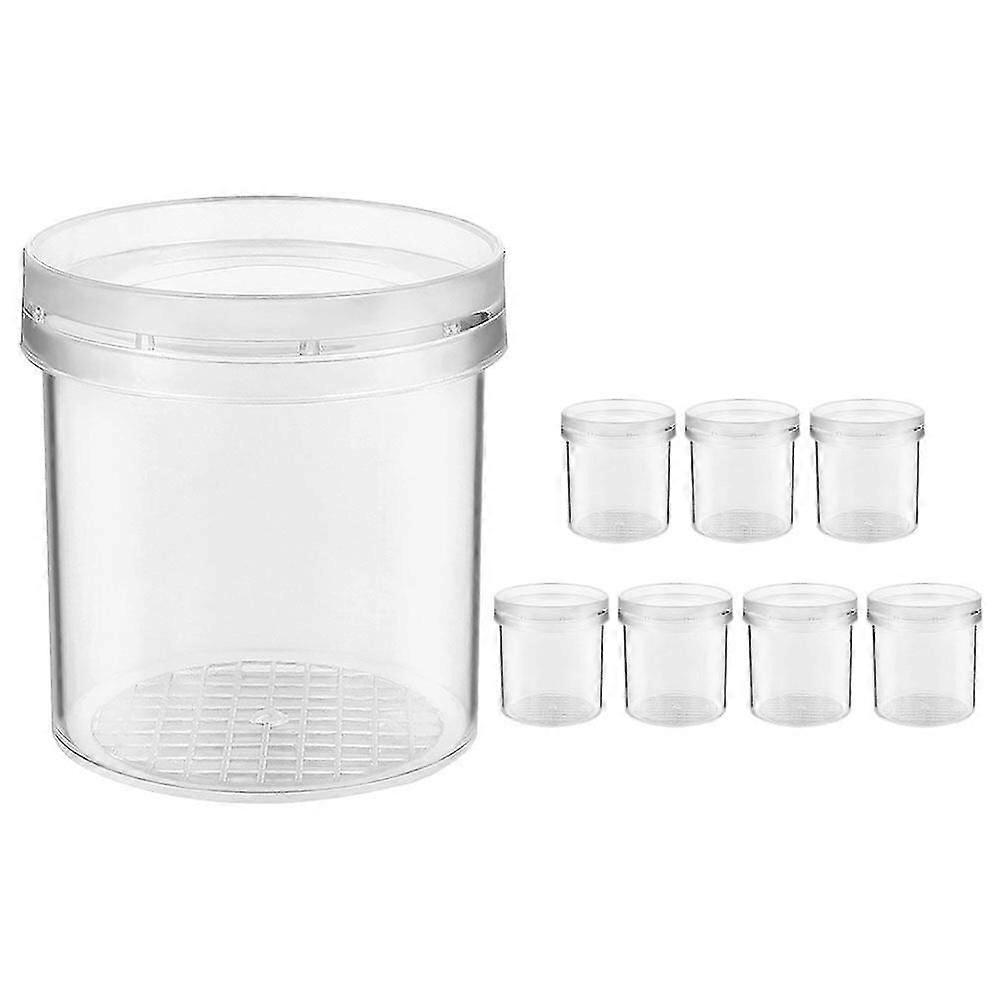 8pcs Bug Magnifier Viewer Box Insect Box Bug Container Box Science Nature Exploration Tools