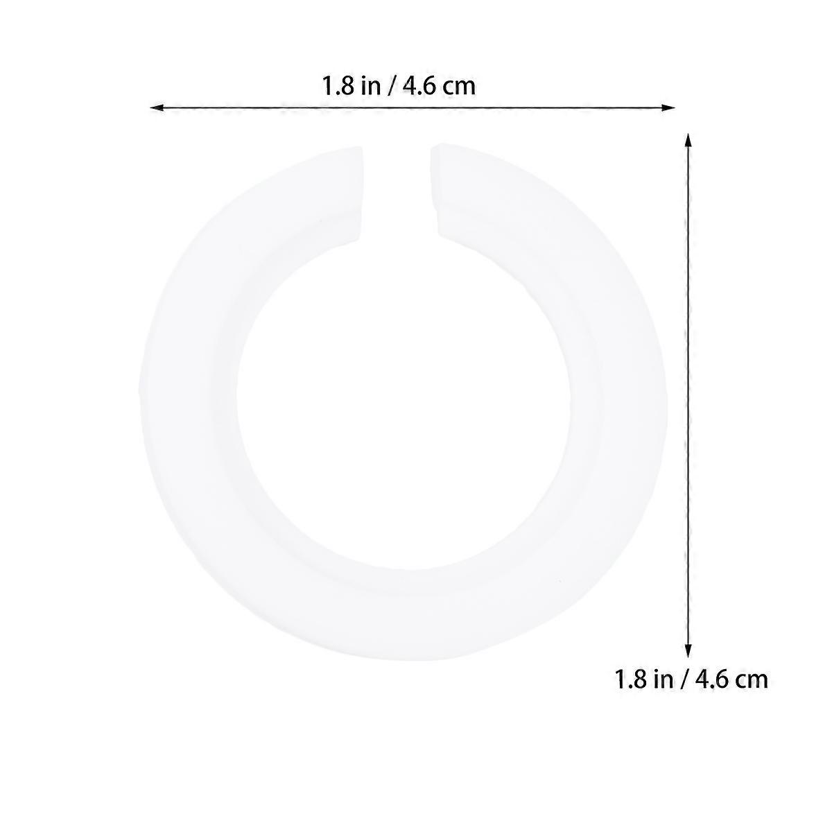 Bulb Transform Circle E27 to E14 Lamp Shade Adapter with Fix Ring 20Pcs