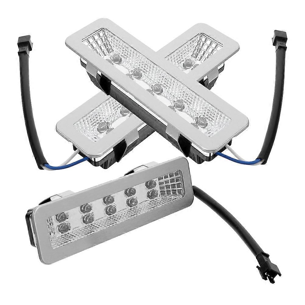 Silver LED Cooker Light for Rectangle Range Hood Lighting 3Pcs