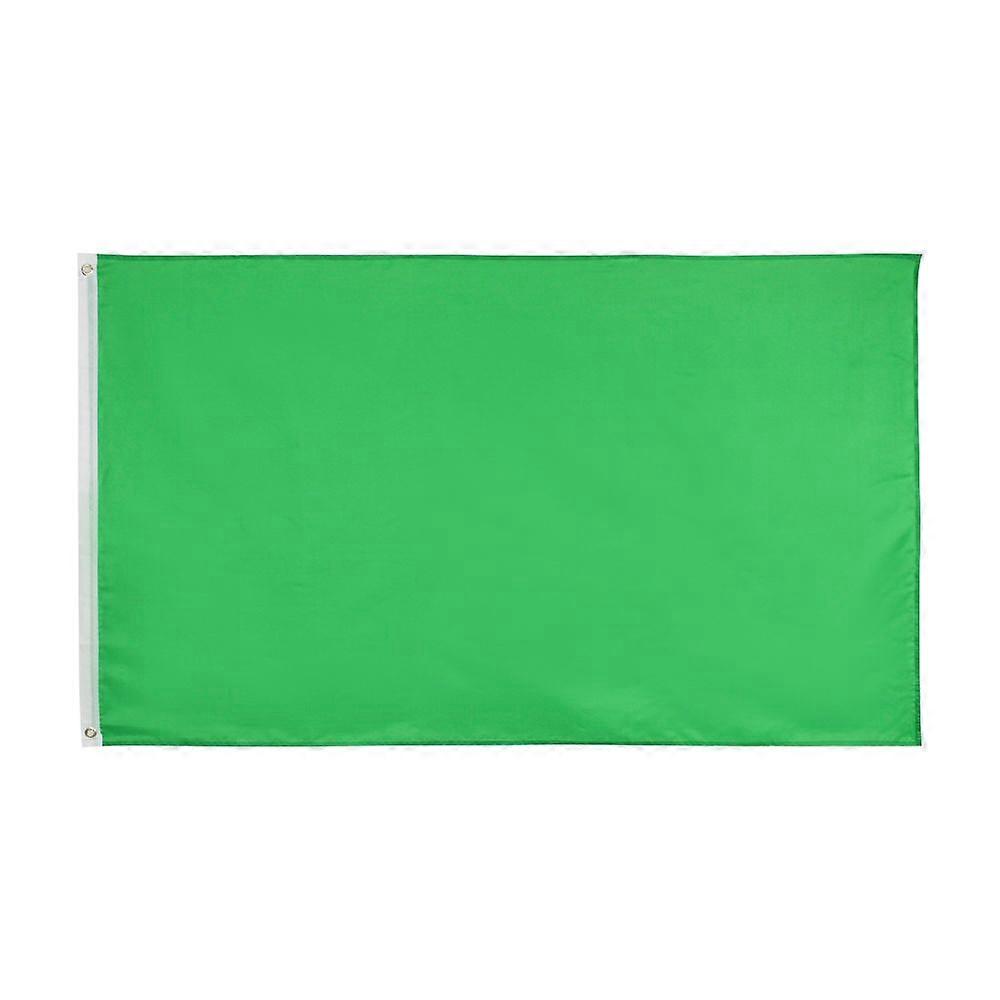 90x150cm Green  Flag Solid Color Banner