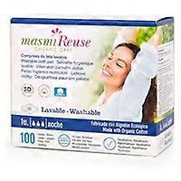 Washable cloth compress with wings Night 1 unit