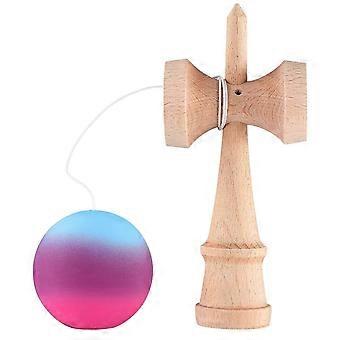 Holz Kendama Lernspielzeug Gleichgewichtsfähigkeiten Indoor Outdoor Partys Ball Durchmesser 6cm 1Pack-Yvan