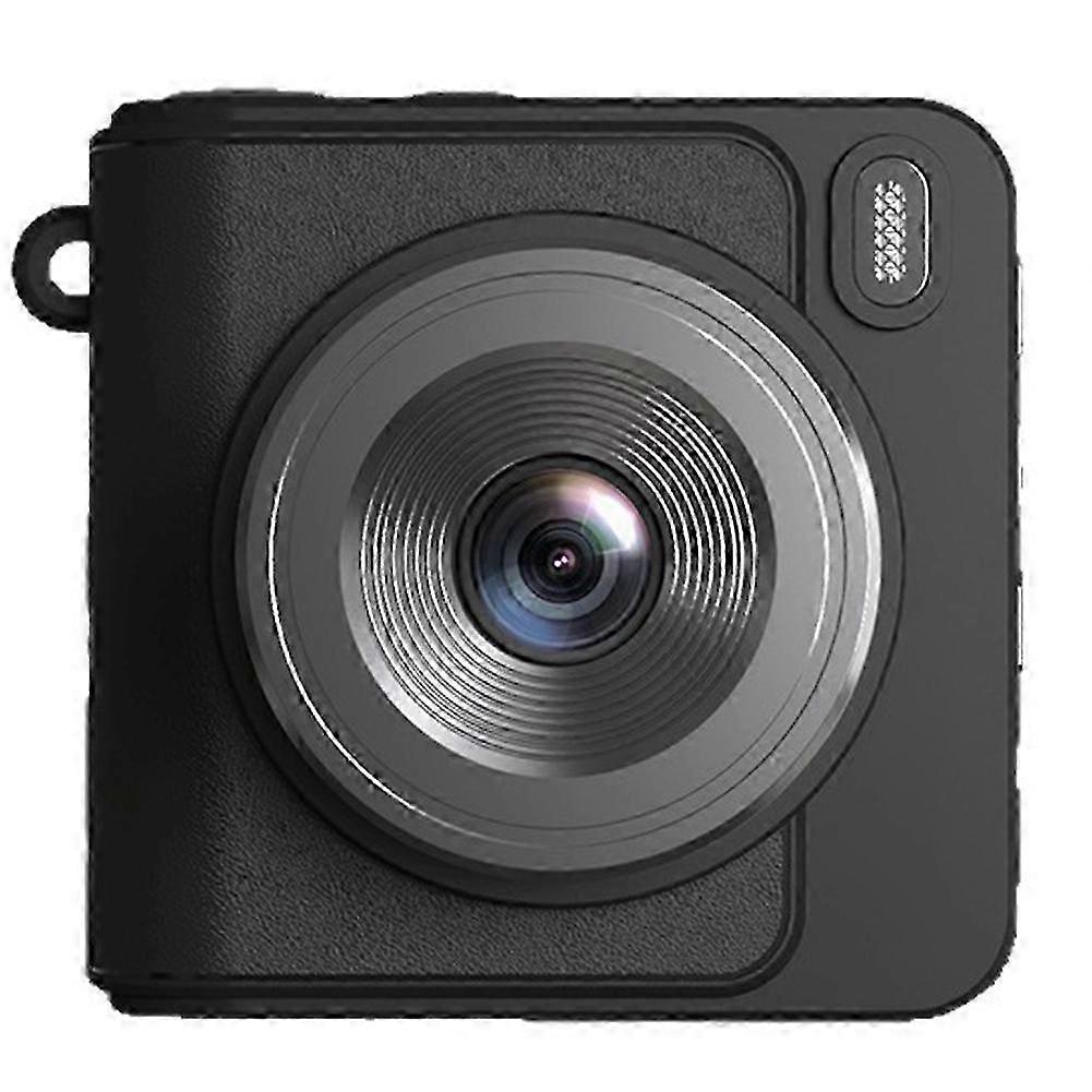 Retro Keychain Camera with Flash Lamp Small Digital Camera for Kids Microcamera Automatic Loop Video Mini Camcorders