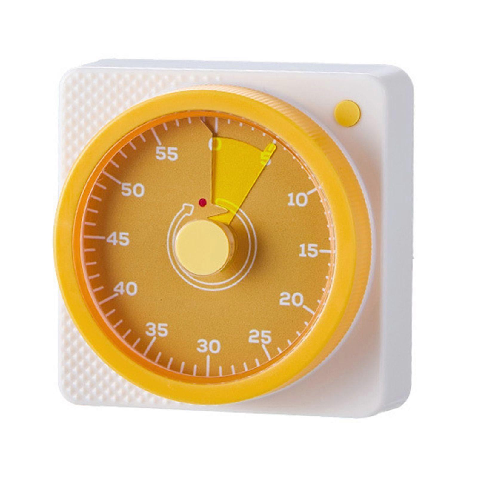 Mechanical Visual Timer for Kids Learning Magnetic Classroom Timer Silent Study Kitchen Tools No Battery Needed Time Management Tool Jikaix