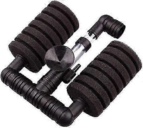 Aquarium filter, air pump sponge scrubber