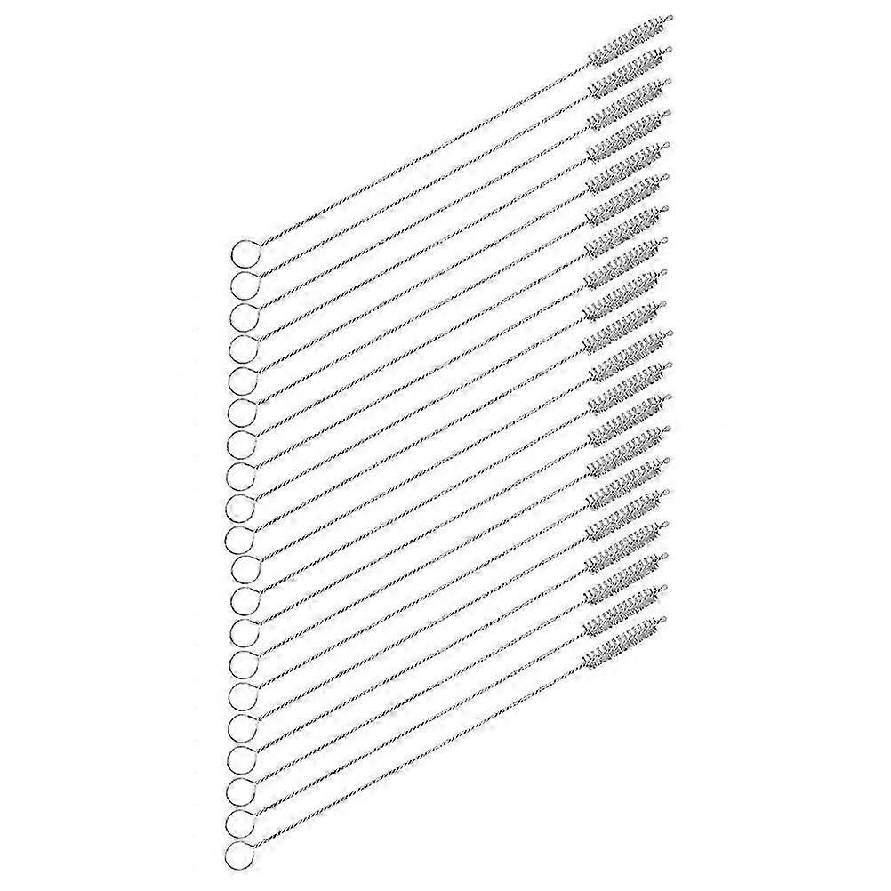 25Pcs Long Handle Straw Brushes Multi-function Pipe Brushes Household Straw Cleaners