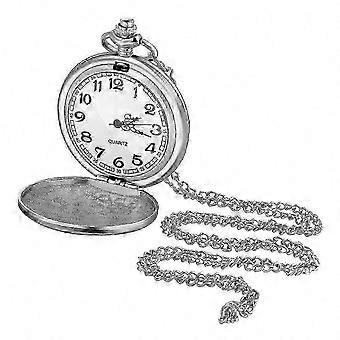 Men's Pocket Watch with Chain, Retro Style Fob Watch for Men