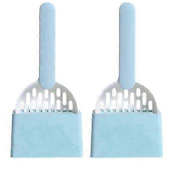 Cat Litter Scoop with Base, Cat Litter Box Shovel, Kitten Toilet Cleaning Tools, Pet Supplies -N