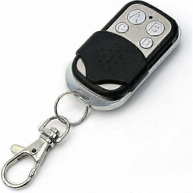 Set of 4 universal remote controls for automatic doors, 433.92 MHz frequency, fixed code