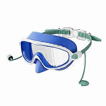 Kids Swim Goggles with Earplugs Children Swimming Goggles compatible with Boy Girl Teen 3-16 Wide View Frogs Resistant Swim Glasses