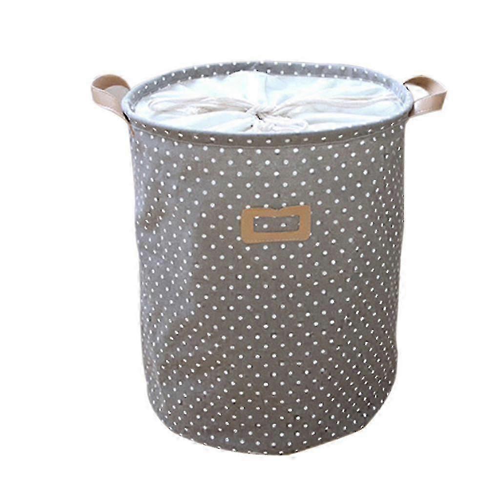 Dot Laundry Hamper Bag Clothes Storage Baskets Home Clothes
