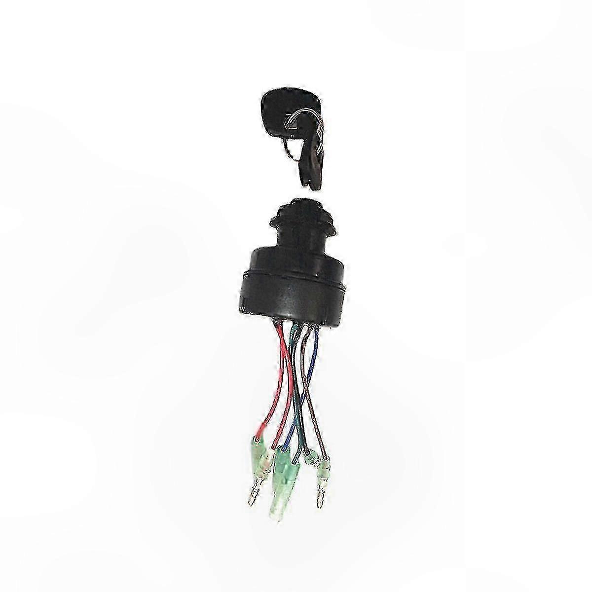Remote Control Box Ignition Key Switch compatible with Outboard Motors 353760203 Replacement Part