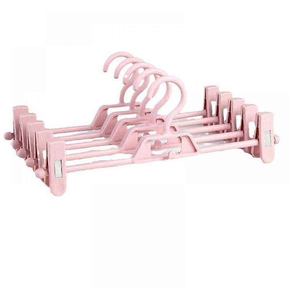 Adjustable Rotating Pants Hangers with Removable Clips