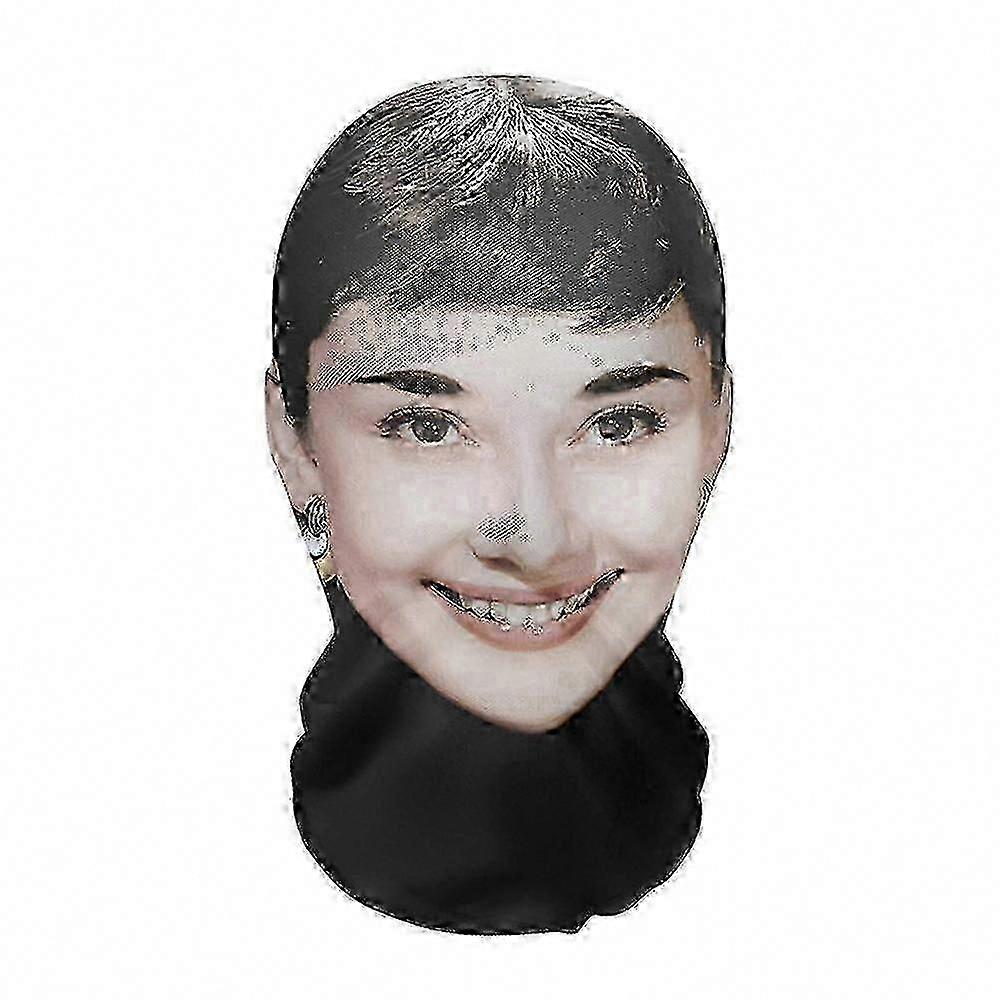 Cagoule réutilisable pour visage de célébrité, compatible avec le cosplay d'Halloween