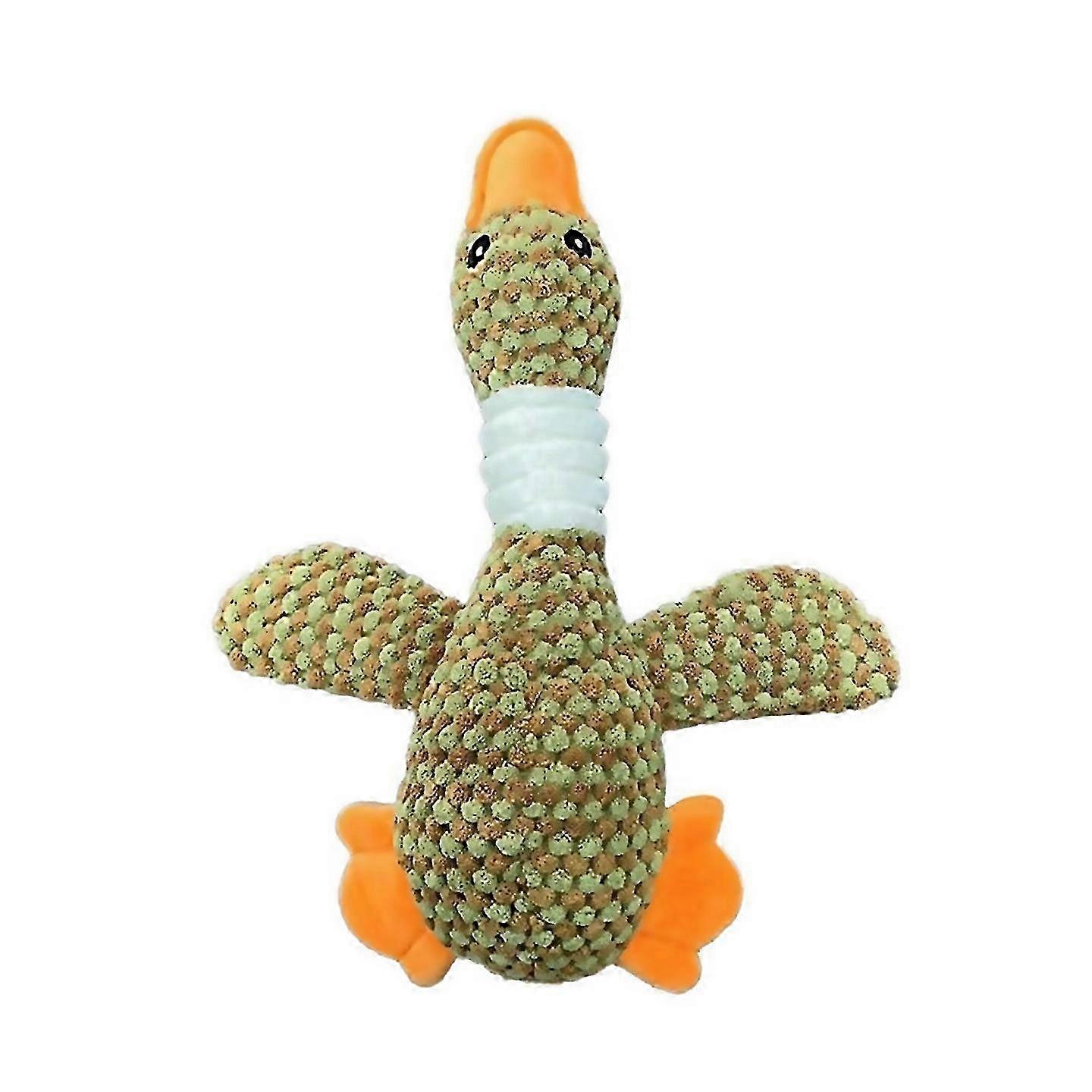 Squeaky Plush Puppy Chew Toy